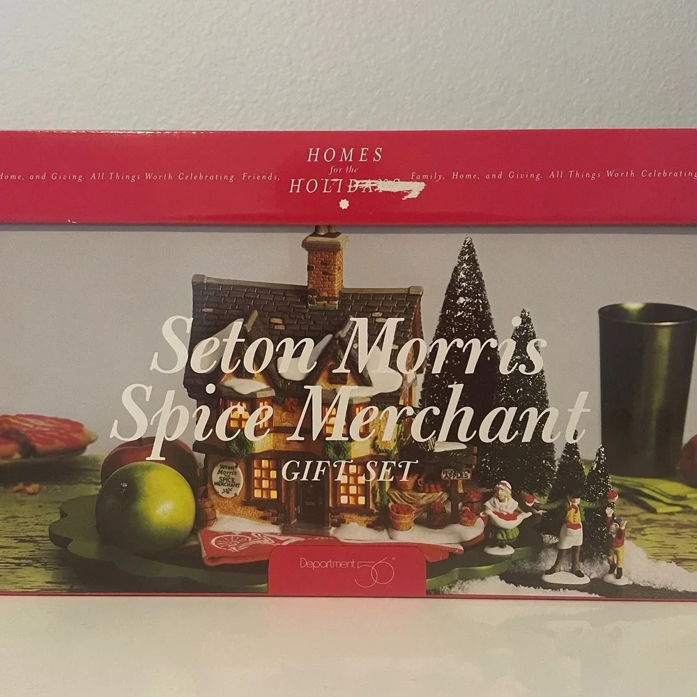 Department 56 Dickens Village Seton Morris Spice Merchant Homes for the Holidays